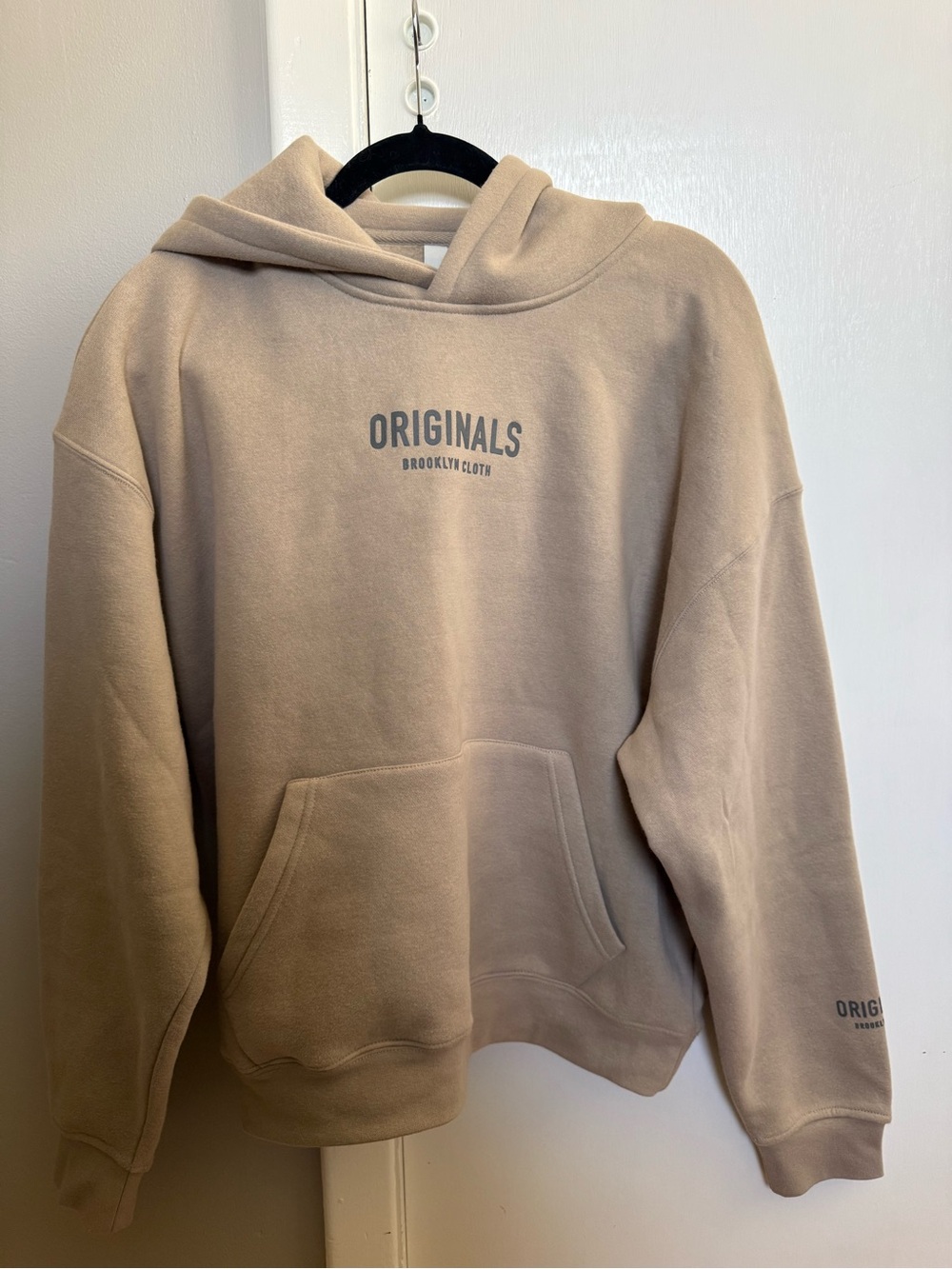 Brooklyn Cloth Originals Hoodie in Beige
